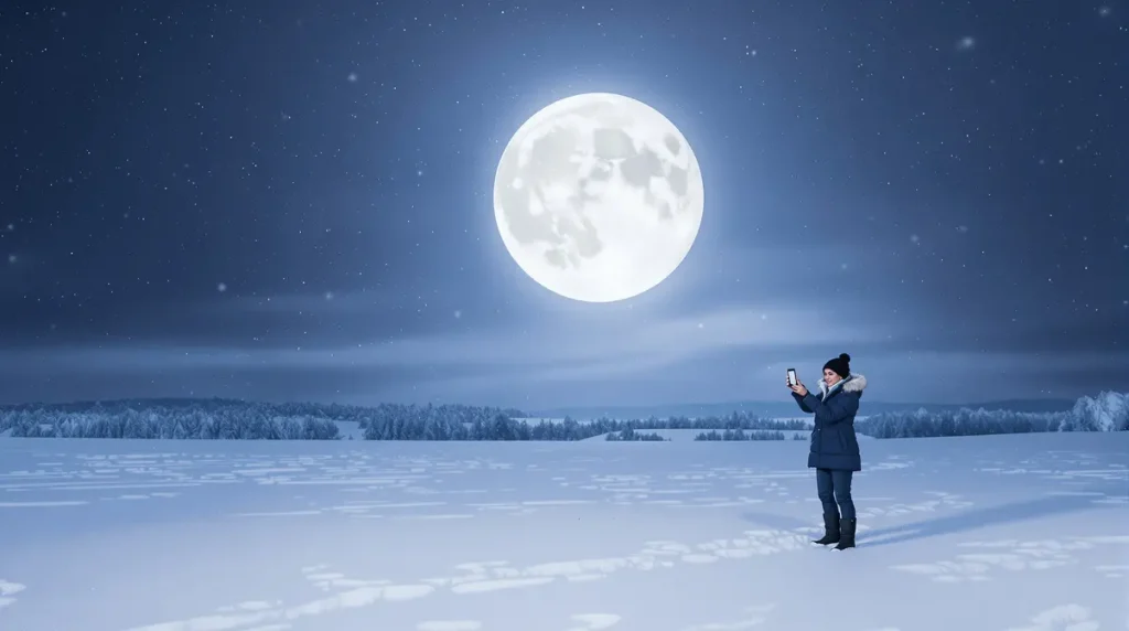 C'est bientôt la pleine Lune et c'est la Lune de neige : que nous réserve-t-elle pour 2026 ?