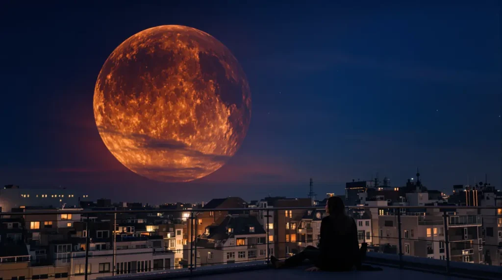 Pourquoi la prochaine pleine lune deviendra rouge début mars ?